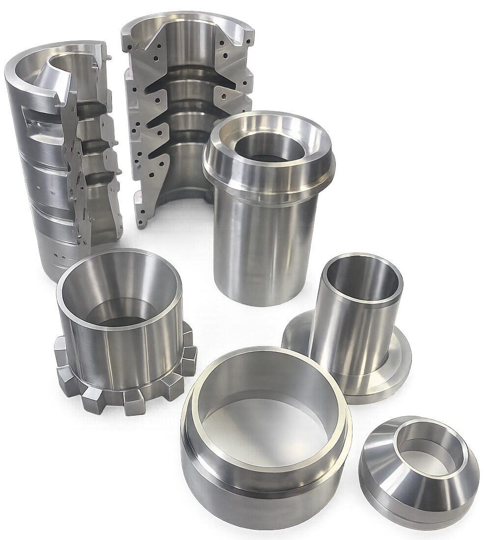 Industrial mold and machining operations